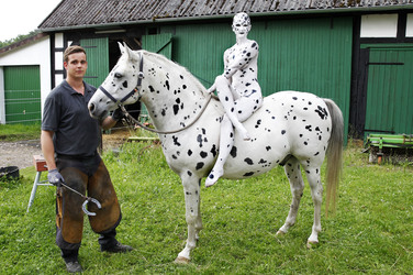 Hufschmied / Farrier Bodypainting