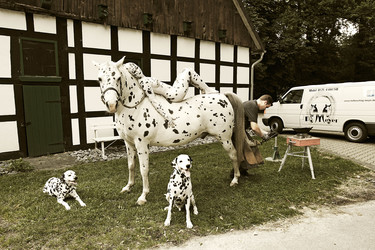 Hufschmied / Farrier Bodypainting