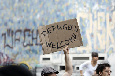 Demonstration für Bleiberecht, Berlin
