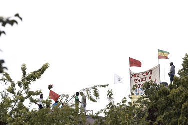 Demonstration für Bleiberecht, Berlin