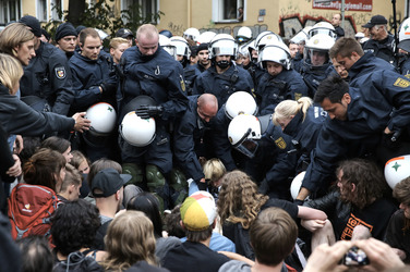 Demonstration für Bleiberecht, Berlin