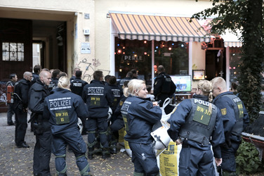 Demonstration für Bleiberecht, Berlin