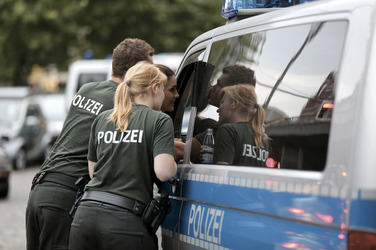 Demonstration für Bleiberecht, Berlin