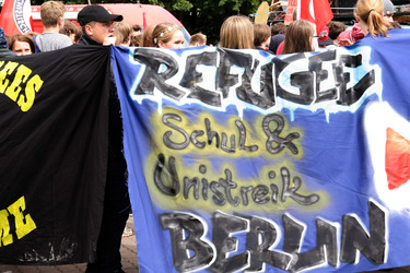 Refugee Schul- und Unistreik, Berlin