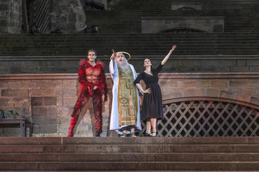 'Jedermann - Die Rockoper' Premiere, Erfurt