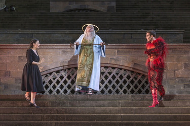 'Jedermann - Die Rockoper' Premiere, Erfurt
