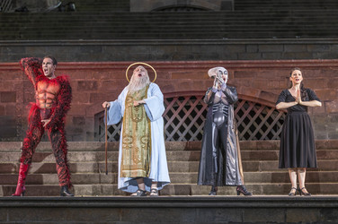 'Jedermann - Die Rockoper' Premiere, Erfurt