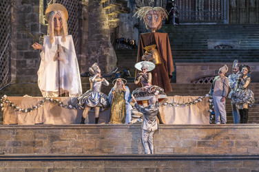 'Jedermann - Die Rockoper' Premiere, Erfurt