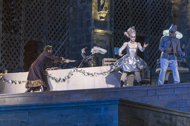 'Jedermann - Die Rockoper' Premiere, Erfurt