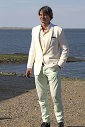 Marcus Schenkenberg auf Sylt