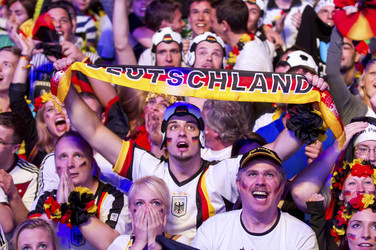 WM-Fanmeile beim Finalspiel Deutschland gegen Argentinien, Berlin
