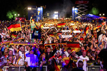 WM-Fanmeile beim Finalspiel Deutschland gegen Argentinien, Berlin