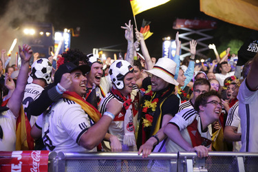 WM-Fanmeile beim Finalspiel Deutschland gegen Argentinien, Berlin