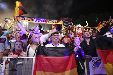 WM-Fanmeile beim Finalspiel Deutschland gegen Argentinien, Berlin