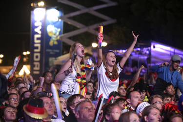WM-Fanmeile beim Finalspiel Deutschland gegen Argentinien, Berlin