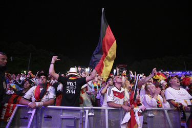 WM-Fanmeile beim Finalspiel Deutschland gegen Argentinien, Berlin