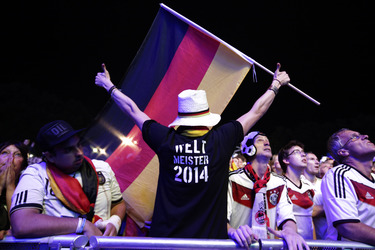 WM-Fanmeile beim Finalspiel Deutschland gegen Argentinien, Berlin