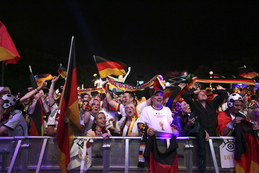 WM-Fanmeile beim Finalspiel Deutschland gegen Argentinien, Berlin