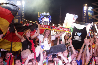 WM-Fanmeile beim Finalspiel Deutschland gegen Argentinien, Berlin