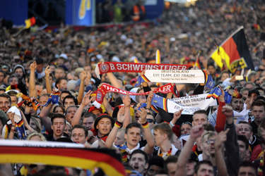WM-Fanmeile beim Finalspiel Deutschland gegen Argentinien, Berlin