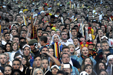 WM-Fanmeile beim Finalspiel Deutschland gegen Argentinien, Berlin