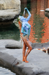 Tierpfleger / Zookeeper Bodypainting