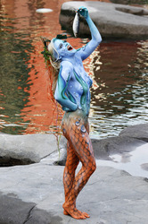Tierpfleger / Zookeeper Bodypainting