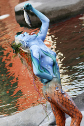 Tierpfleger / Zookeeper Bodypainting