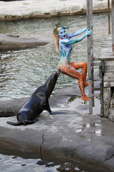 Tierpfleger / Zookeeper Bodypainting
