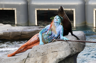 Tierpfleger / Zookeeper Bodypainting