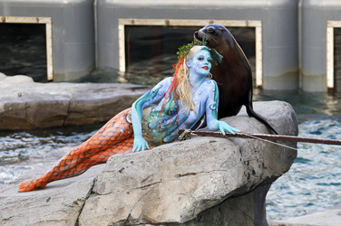 Tierpfleger / Zookeeper Bodypainting