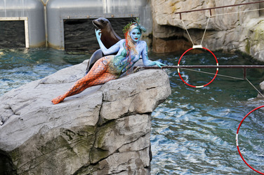 Tierpfleger / Zookeeper Bodypainting