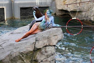 Tierpfleger / Zookeeper Bodypainting