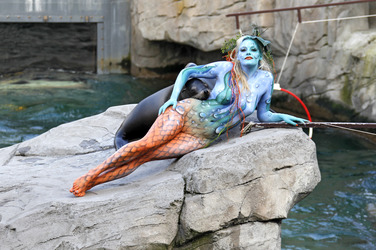 Tierpfleger / Zookeeper Bodypainting