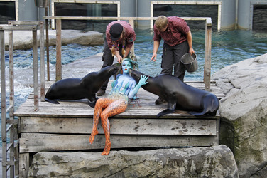 Tierpfleger / Zookeeper Bodypainting