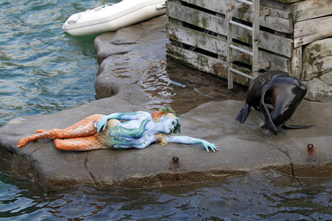 Tierpfleger / Zookeeper Bodypainting