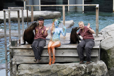 Tierpfleger / Zookeeper Bodypainting