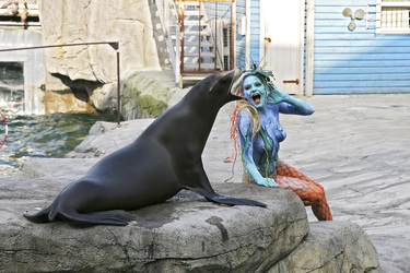 Tierpfleger / Zookeeper Bodypainting