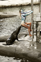Tierpfleger / Zookeeper Bodypainting