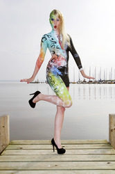 Color Suit Bodypainting