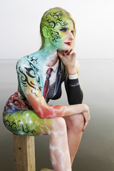 Color Suit Bodypainting