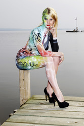Color Suit Bodypainting