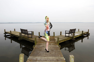 Color Suit Bodypainting