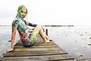 Color Suit Bodypainting