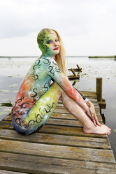 Color Suit Bodypainting