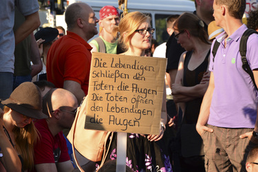 Mahnwache für Frieden, Berlin