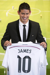Real Madrid präsentiert James Rodriguez, Madrid