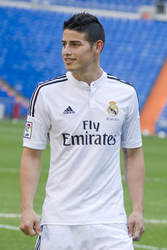 Real Madrid präsentiert James Rodriguez, Madrid