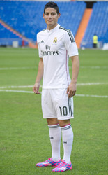 Real Madrid präsentiert James Rodriguez, Madrid