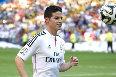 Real Madrid präsentiert James Rodriguez, Madrid